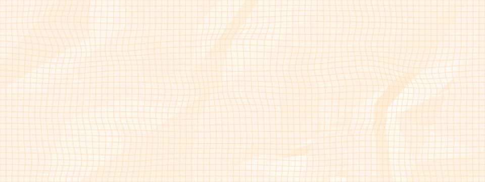 Background illustration of light beige, crumpled graph paper, featuring a warped grid and a stylized, geometric folded texture