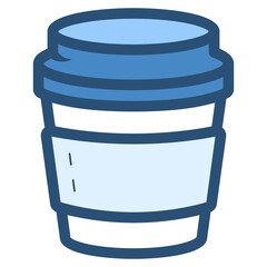 hot coffee cup icon