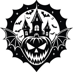 Halloween pumpkin vector