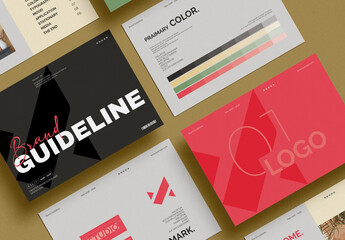 Brand Guidelines Template Layout