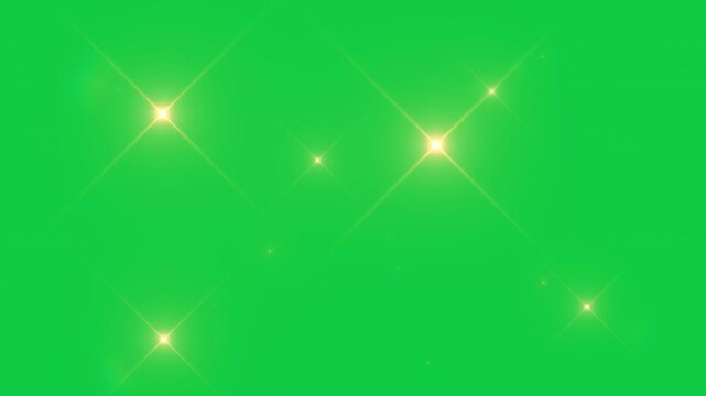 gold glitter sparkle light green screen alpha channel