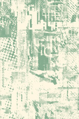 Grunge textured poster with rough dotted texture. Overlay grunge texture . Simply place texture over any object to create grunge effect . Muted cyber punk texture for your poster design