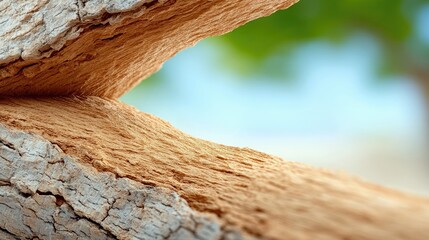 Tree Bark Texture Showing Details in Nature