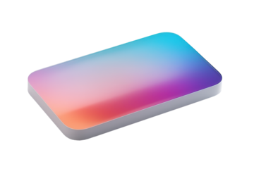 flat modern platform design element for product presentation isolated on white or transparent png