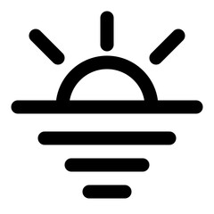 season outline icon set