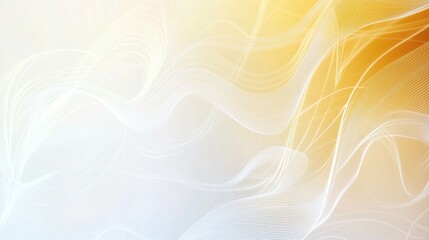 A whiteboard with a gradient of soft yellow and orange