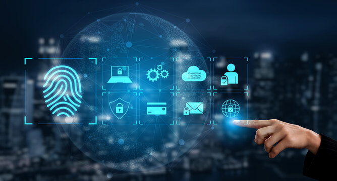 System for safeguarding digital identity using fingerprint authentication, encryption, and secure access protocols across cloud, device, and personal data environments Vouch - Powered by Adobe