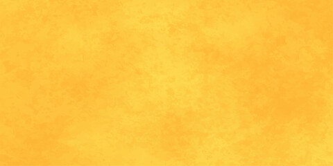 Obraz premium Aged yellow grunge wall texture with blank antique parchment design backdrop. Vintage grunge orange and yellow watercolor paint texture on aged paper canvas backdrop. Orange peel texture. stained wall