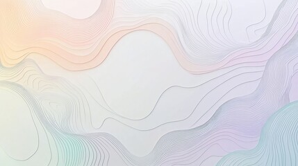 A whiteboard with a gradient of pastel colors blending seamlessly