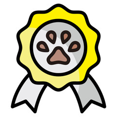 Medal Badge  Icon Element For Design