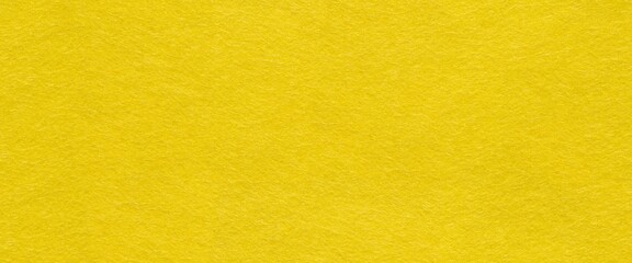 Seamless panoramic yellow felt texture.