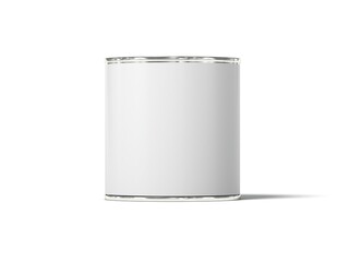Condensed Milk Can 3D Rendering Isolated White for Mockup 1