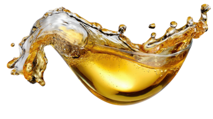 Dynamic Liquid Cascade: An elegant display of a fluid, frozen in a captivating splash, exhibiting textures and forms, illustrating refreshment and sensory delight.