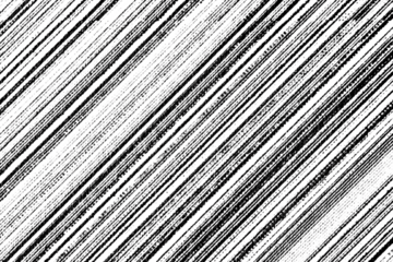 Macro halftone of dense diagonal scratch speed lines, rough black ink streaks on a transparent background.