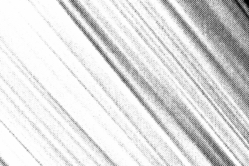 Macro halftone pattern of diagonal speed bands with one dark streak, made of black dots and dashes on a transparent background.