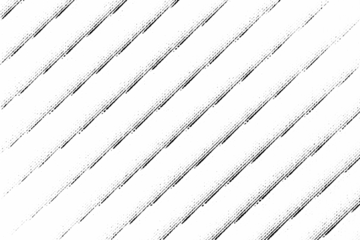 Macro halftone pattern of repeating diagonal scratch lines and streaks in black ink on a transparent background.