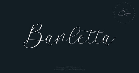 A playful and bouncy script font with lively rhythm and friendly curves.