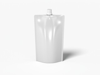 Spout Pouch 3D Render Isolated White for Mockup 1