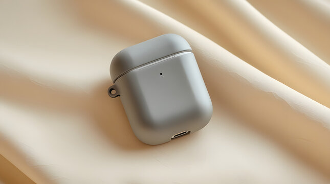 a ear buds enclosed in its cover