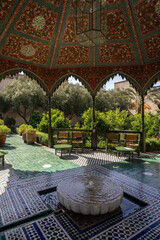 Obraz premium Jardin secret, Médina, Marrakech, Maroc