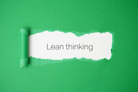 Lean thinking