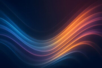 Fototapeta premium abstract red fractal wave background art