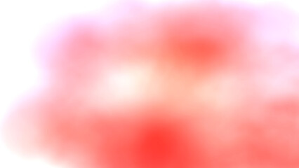 Abstract background: Morning sunlight through a flowering papaya tree in a backyard. Gradient of white and red, blurred. Central Thailand. Palm trees, sky, nature, blue, tropical, green, trees, summer