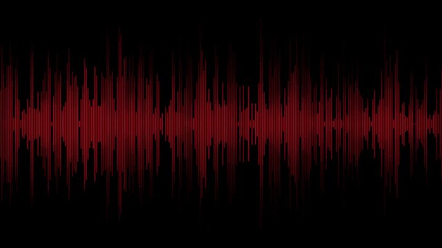 Visualization of voice record, artificial intelligence. Music equalizer, audio waves sound digital player waveform, recorder signal. Multicolored digital sound wave. Audio technology wave and design