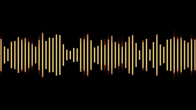 Glowing neon Vibrant sound wave graphic with colorful peaks and lights, showcasing music and audio frequencies in dynamic digital media visualization.