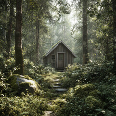 house in the woods