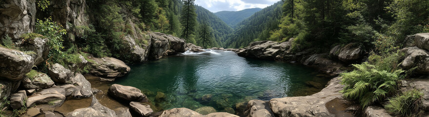 waterfall in the forest