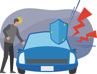 自動車の盗難防止アラーム