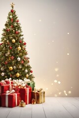 Christmas, holiday, postcard, free space for text