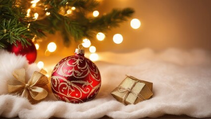 Christmas, holiday, postcard, free space for text