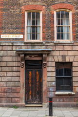 Georgian Architecture in Spitalfields, London
