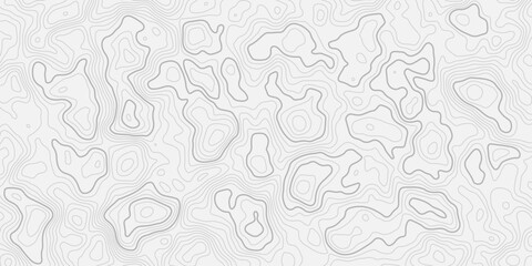 High-Resolution Geological Elevation Blueprint Showcasing Seamless Line-Based Mountain Relief, Depth Perception, and Terrain Height Variations