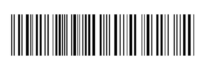 Simple fake bar code PNG image
