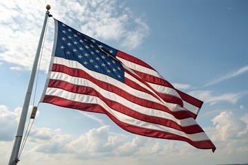 Patriotic American Flag