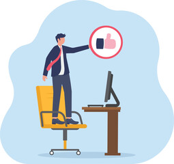 illustrations of business activities, eps 10