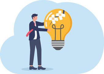 illustrations of business activities, eps 10