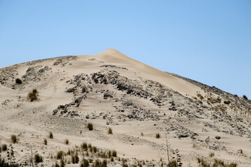 Monsul's barchan, crescent-shaped dune in Cabo de Gata-Nijar Natural Park