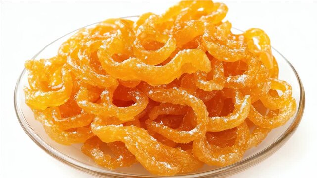 Delicious gulab jamun edible beads served in a bowl. These unique dessert treats are sweet, nutty, and crispy, perfect for parties or festivals.