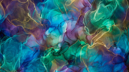 Creative abstract painting with colorful artistic textures and shapes. Modern contemporary background for design and decoration.