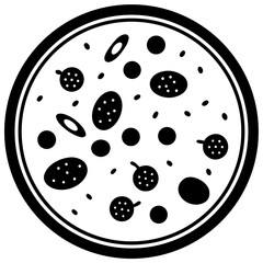 Petri Dish Cells Animation Elements Vector