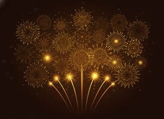 Golden Fireworks Extravaganza