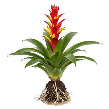 Flaming Sword Vriesea Splendens mature plant