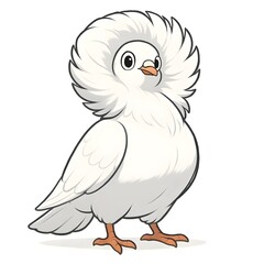 자코뱅비둘기, 애니메이션 아트, jpeg (Jacobin, animation art, jpeg)