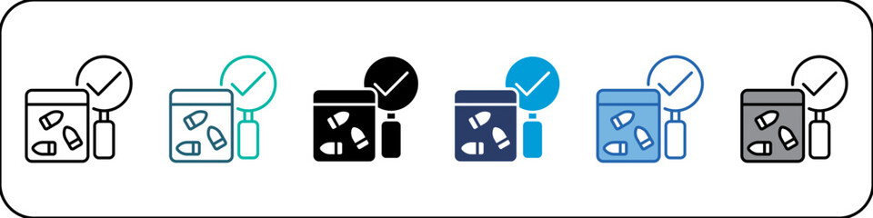 Evidence Single Icon Pack Multistyle