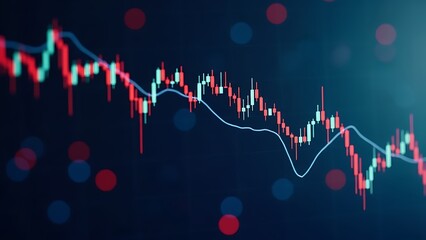 Financial data document graph chart report statistic marketing research development planning management strategy analysis accounting. Stock market and trading, digital graph