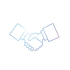 Handshake icon design template